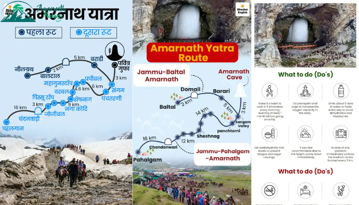 Amarnath Pilgrimage by Trekking