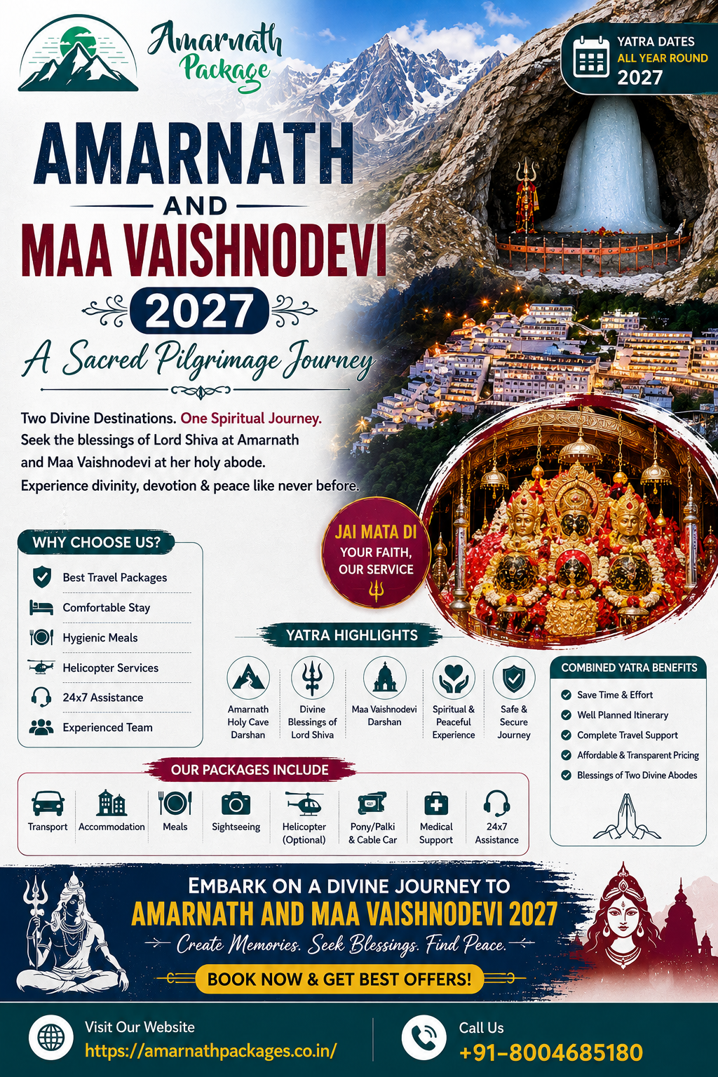 Amarnath and Maa Vaishnodevi