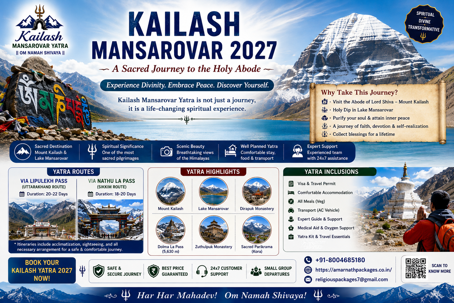 Kailash Mansarovar 2027